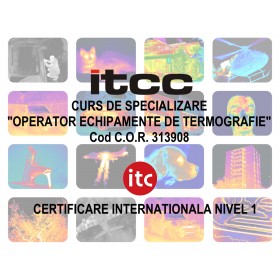 Curs de specializare in termografie, ITCC COR313908 + ITC Nivel 1